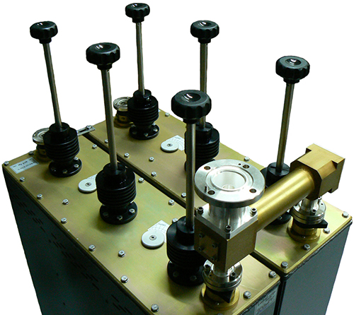 FM radio star point dual-combiner, 87.5-108MHz, 7/8″ EIA and 1-5/8″ EIA, 1.5MHz spacing, 2 x 3kW